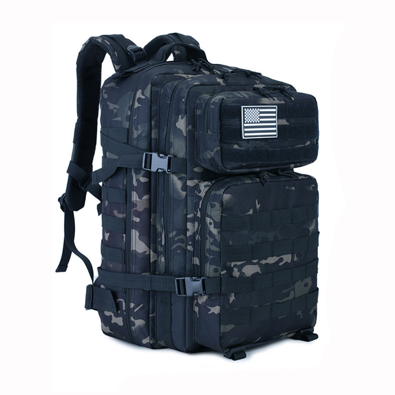 Custom Design Waterproof Military Tactical Backpack Camo Army Hiking Backpack