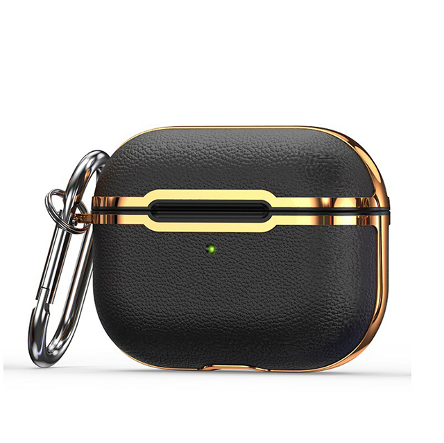 Factory Price Custom Electroplated Sublimation Airpods Cover Leather Earphone Case