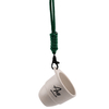 Portable Outdoor Biodegradable 3oz Coffee Grounds Camping Cup With Sling