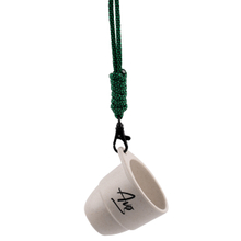Stylish Style Eco-friendly Reusable 3oz Coffee Grounds Cup With Sling