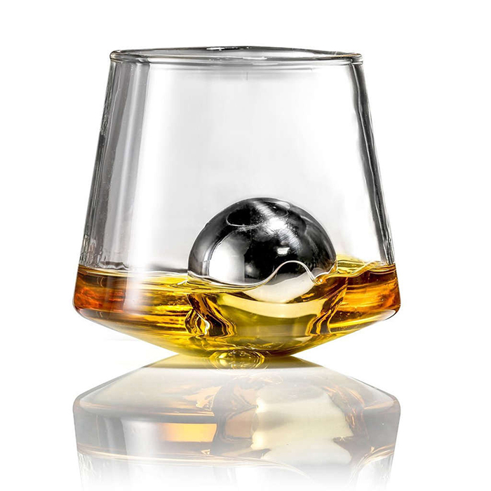 Factory Price Wholesale Whiskey Wine Stones Cooling Reusable Stainless Steel Ice Cubes