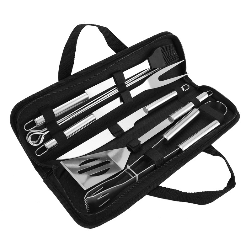 Wholesale 9 Pcs Barbeque Accessories Stainless Steel Barbecue Tools Bbq Grill Set