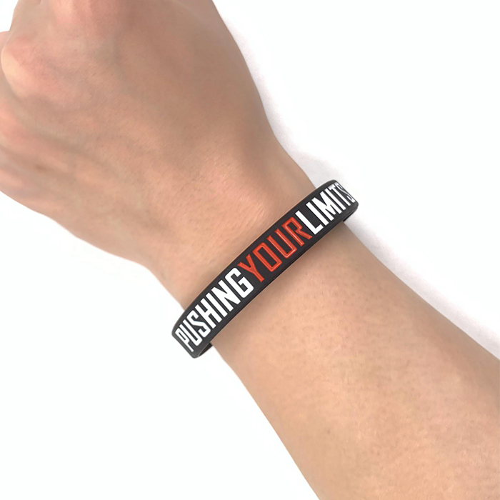 Promotional Cheap Price Eco-friendly Custom Logo Printed Slicone Wristband