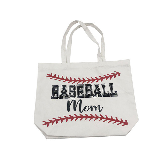 Promotional Recycle Natural Color Simple Printing Canvas Cotton Tote Bag