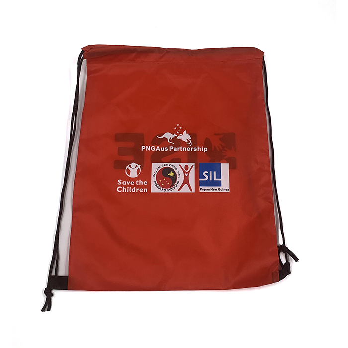 Amazon Hot Sale Custom Recycled Polyester Drawstring Bag