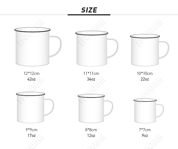 Enamel Mugs (5)