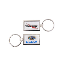 Wholesale Personalized Custom Printed Epoxy Resin Acrylic Charm Keychain