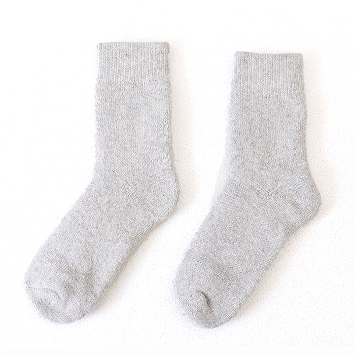 Cheap Promotional Wool 100% Pure Cashmere Knitted Socks Women Dress Socks