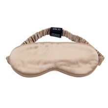 Luxury Custom Reusable Blindfold 22mm Pure Silk Eye Mask For Sleeping