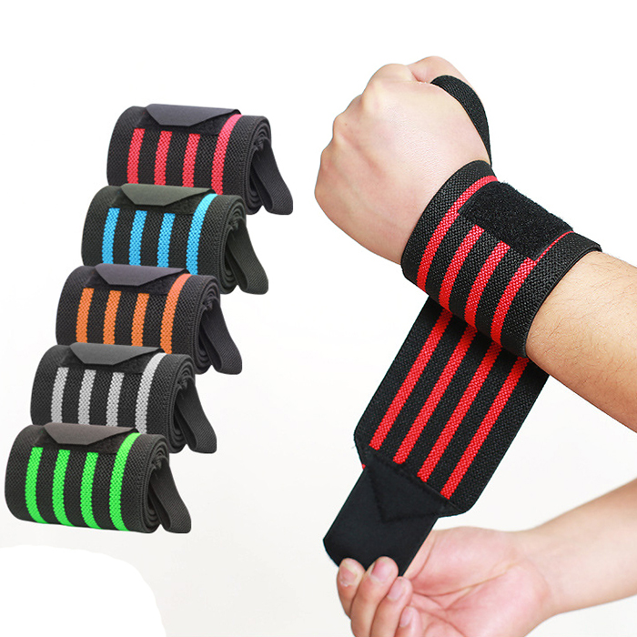 Factory Price Strength Wrist Wraps Straps Fitness Gym Sport Weight Lifting Exercise Wrist Wraps