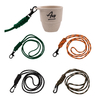 Portable Outdoor Biodegradable 3oz Coffee Grounds Camping Cup With Sling