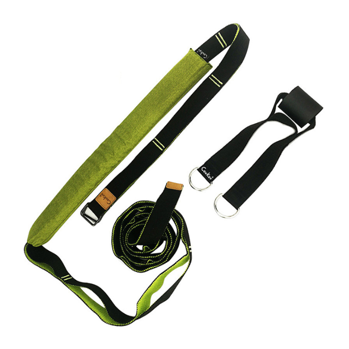 Wholesale Gym Fitness Durable Custom Nylon Yoga Strap