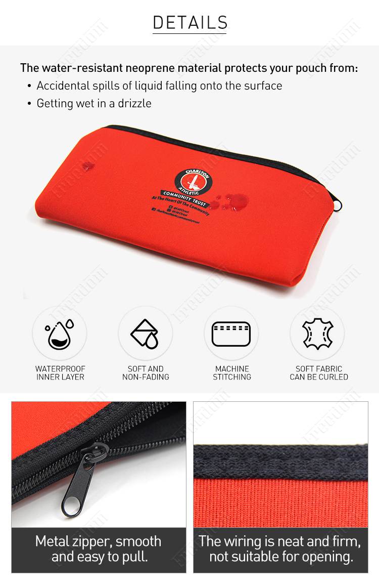 Promotional Customized Plain Pencil Case