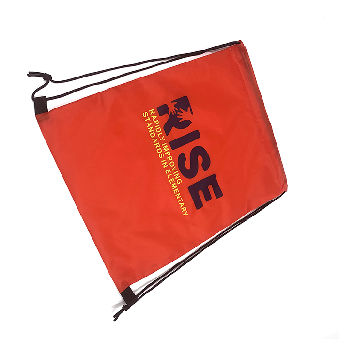 Amazon Hot Sale Custom Recycled Polyester Drawstring Bag