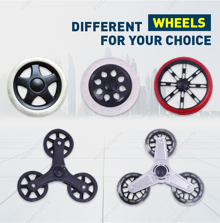 Ultralight Fabric Grocery Shopping Trolley Lightweight Collapsible