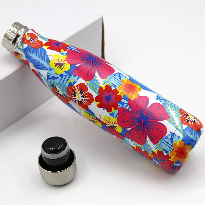 Custom Logo Printed Cola Shape Bottle Stainless Steel Thermos Vacuum ...