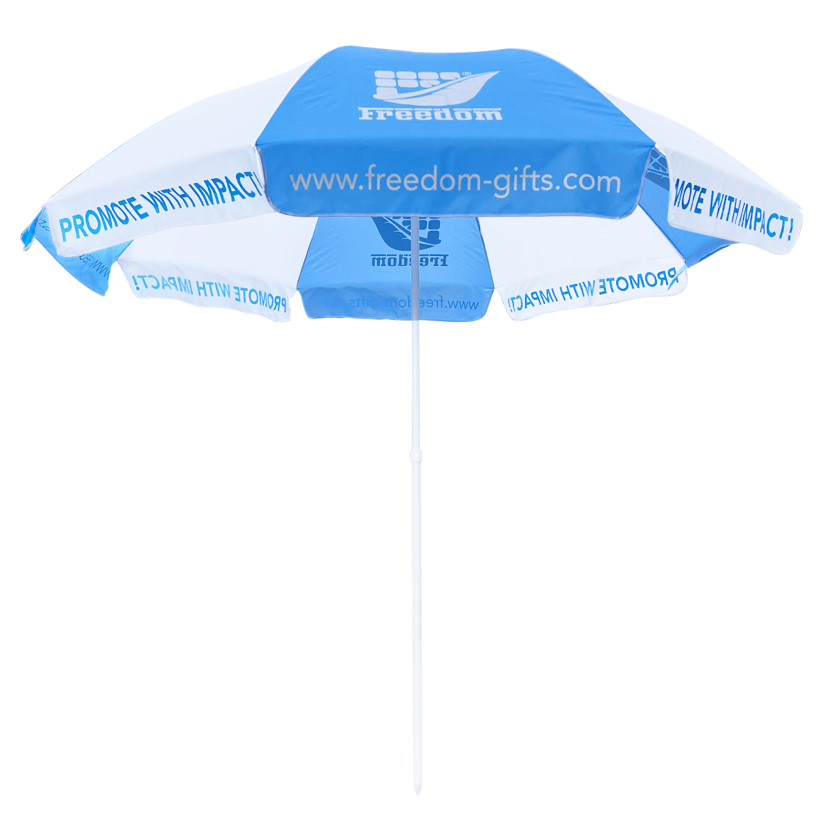 Factory Wholesale Custom Logo Outdoor Beach Umbrella Patio Parasol Sun Umbrella