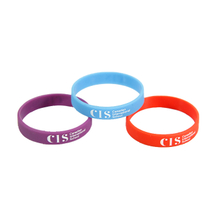 Eco-friendly Silicone Wristband Cheap Advertising Gifts Silicone Bracelet Wrist Bands