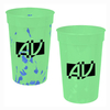 High Quality Bpa Free Promotion 12oz Plastic Confetti Mood Stadium Cup