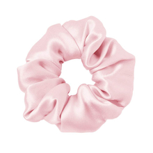 High Quality Custom Satin Silk Scrunchie Headband For Girl Hair