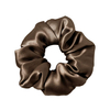 New Style 100% Pure Mulberry Solid Color Satin Hair Bands Girls Silk Hair Scrunchies