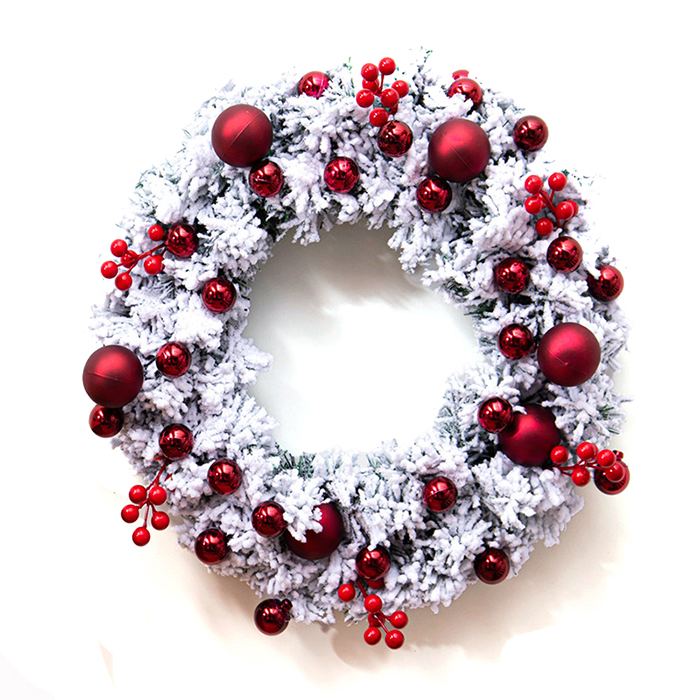 Wholesale Cheap Price Artifical Christmas Wreath Decoration Hanging Door Garland