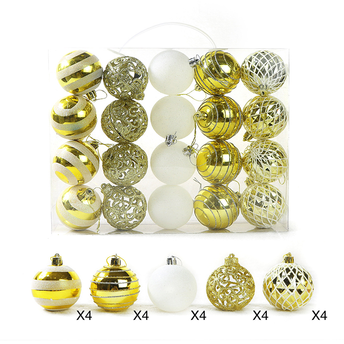 Wholesale Cheap Price Christmas Tree Ornaments Plastic Christmas Balls