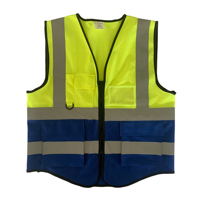 Amazon Hot Sale High Visibility Night Running Reflective Security Work Vest 