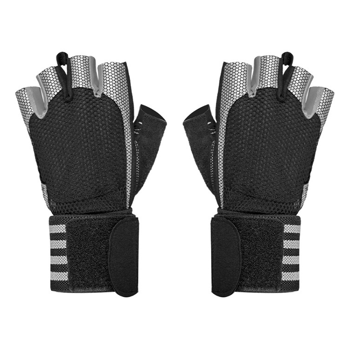 Custom Design Breathable Workout Exercise Sport Fitness Gloves Weight Lifting Gym Gloves
