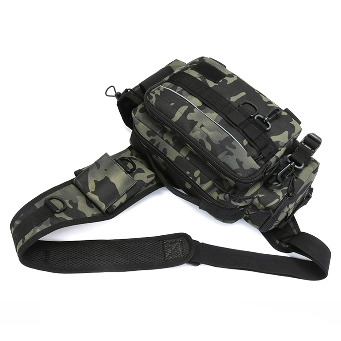 Amazon Hot Sale Large Storage Fishing Bags Multifunctional Waist Fishing Tackle Bag