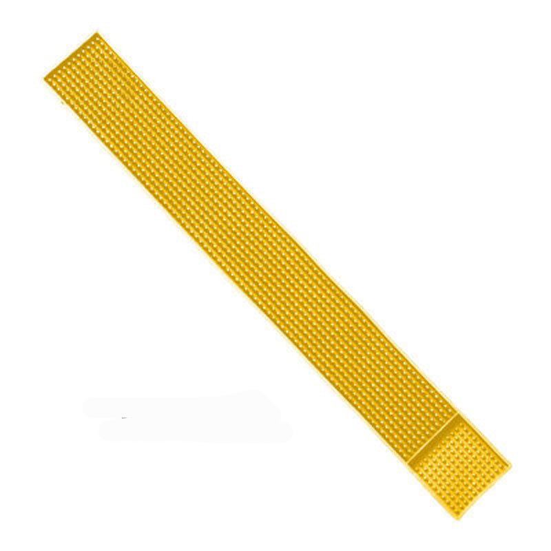 High Quality Custom Logo Printed Soft PVC Rubber Bar Mat