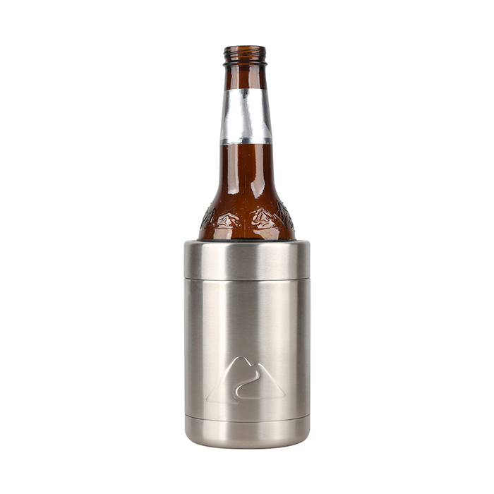 Customized Design Stainless Steel 12 Oz Travel Beer Bottle Can Cooler Insulator For Drinking