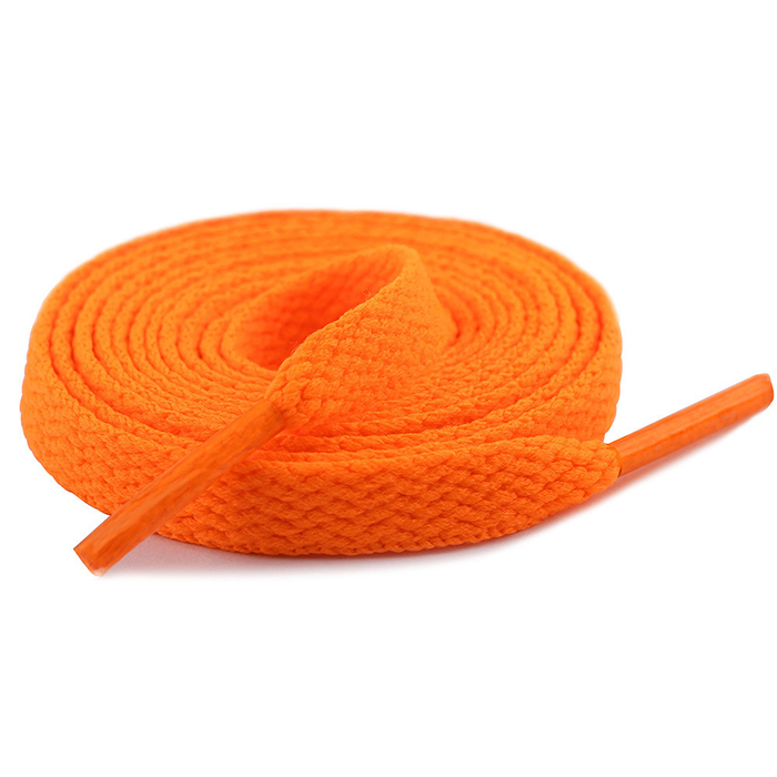 Custom Design 8mm Flat Shoe Laces Personalized Sneaker Shoelaces