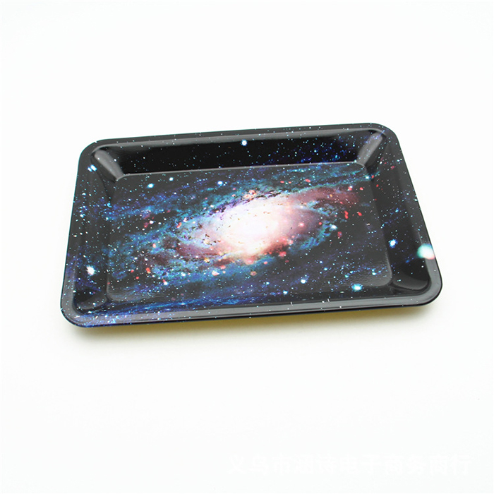 Wholesale Cheap Price Metal Tin Plate Tobacco Rolling Serving Tray
