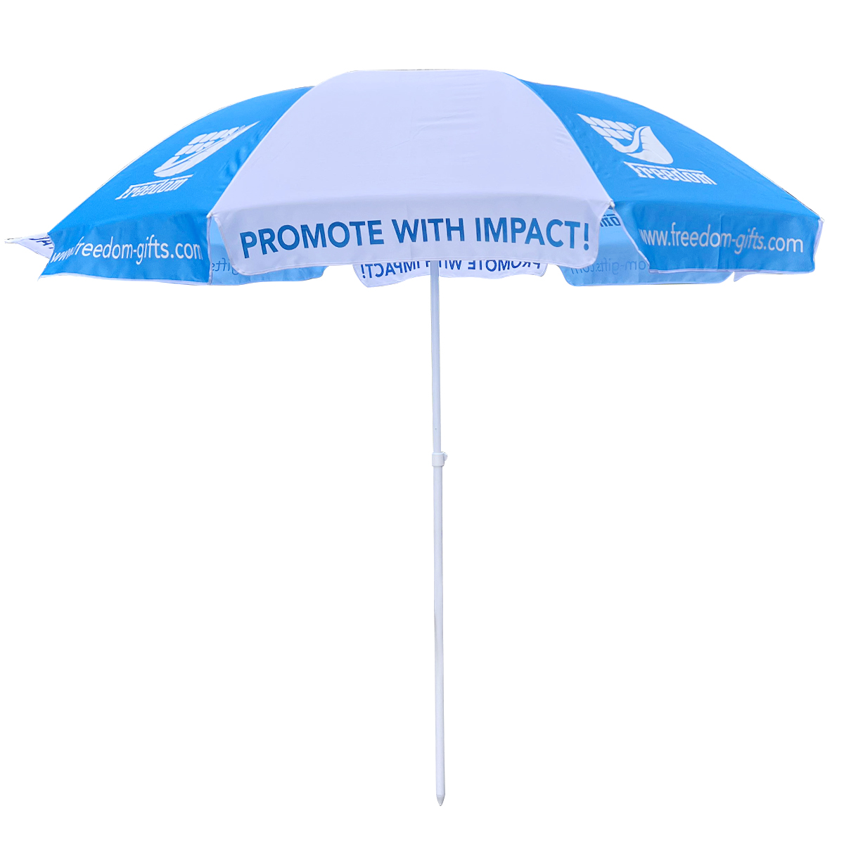 Factory Wholesale Custom Logo Outdoor Beach Umbrella Patio Parasol Sun Umbrella