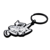 Good Quality 3D Custom Key Chain Ring Rubber PVC Cartoon Keychain