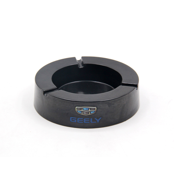 Advertising Custom Logo Printed Plastic Cigar Ashtray