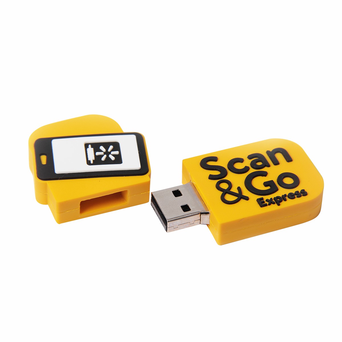 Custom Personalized 3D Shape PVC USB Flash Drive Pen Drive Silicone Flash Disk