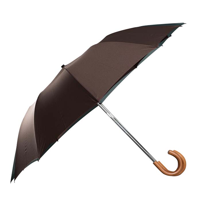 Custom Design Foldable Umbrella Promotional Telescopic Umbrella With Crook Handle