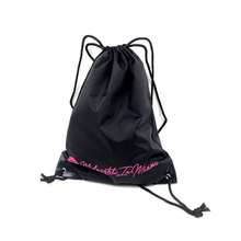 Hot Selling Custom Logo Printed Polyester Gym Drawstring Bags Polyester Waterproof Drawstring Bag