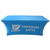 Custom Elastic Spandex Stretched Table Cloth Premium Table Cover for Trade Shows and Events