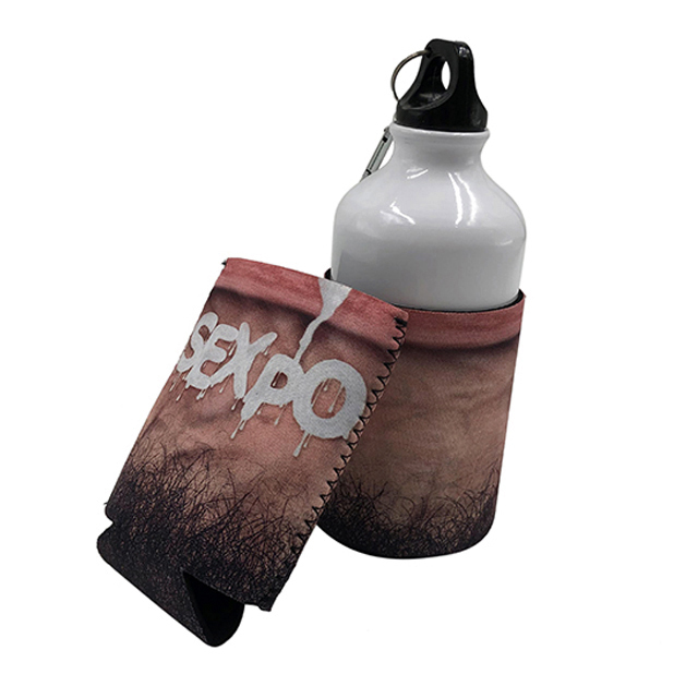 High Quality Sublimation Printed Custom Neoprene Beer Can Cooler Holder