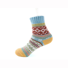 High Quality Cashmere Socks Thicken Warm Vintage Wool Socks For Women