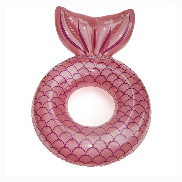 Factory Price Inflatable Mermaid Pool Float PVC Inflatable Swimming Ring