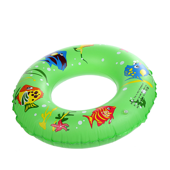 Amazon Hot Sale Eco-friendly Round Swimming Ring PVC Inflatable Swim Ring