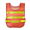 Custom Design Reflective Tape Safety Vest Cycling Mesh Safety Vest