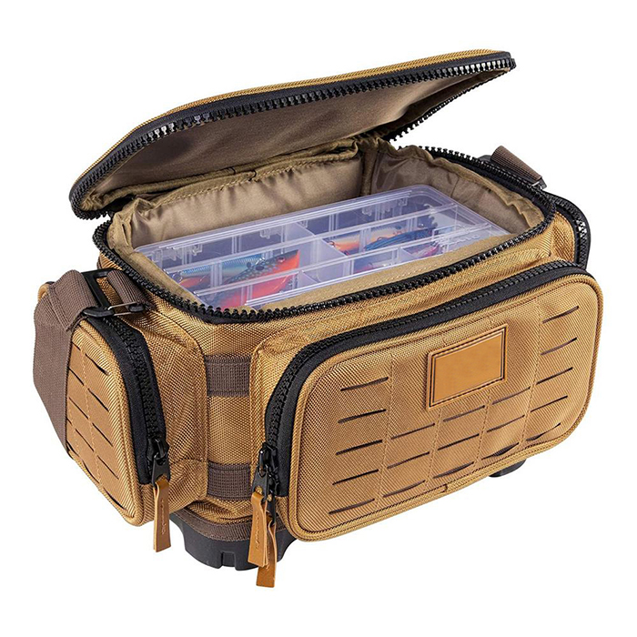 Custom Design Fashion Fishing Tackle Backpack Storage Bag Fishing Lures Bag