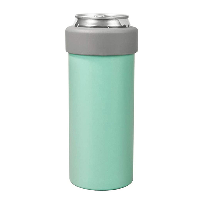 Factory Price Stainless Steel Double Wall Vacuum Beer Can Cooler Insulated for Hot and Cold Drinks