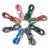 High Quality Custom Logo Printed Colorful Flat Sport Shoelaces