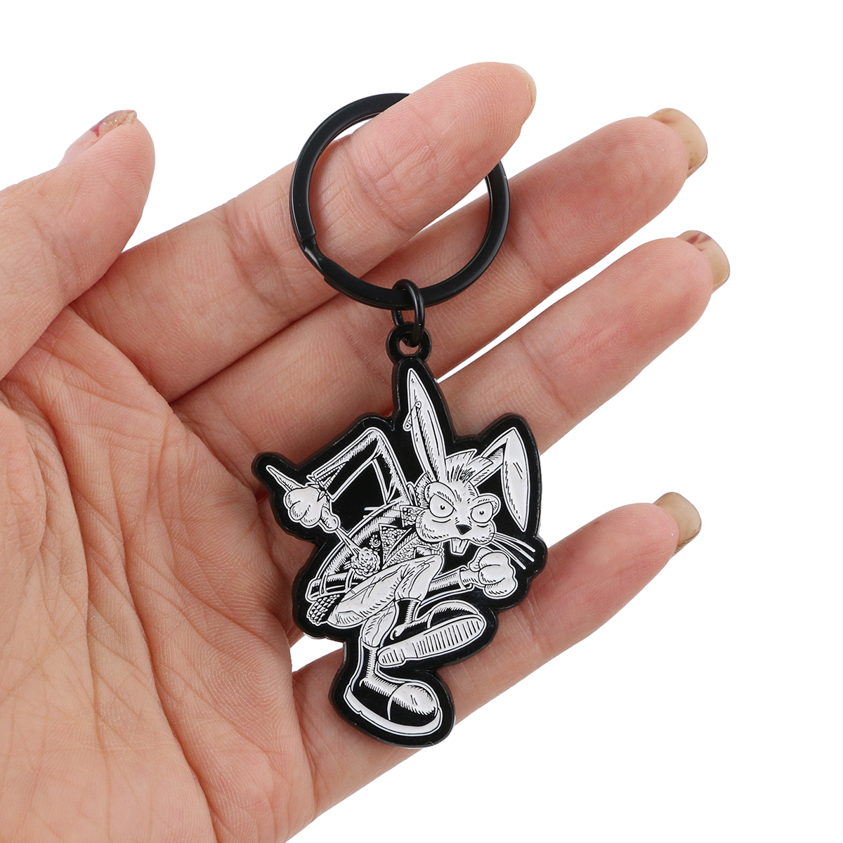 Good Quality 3D Custom Key Chain Ring Rubber PVC Cartoon Keychain
